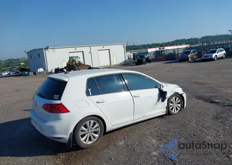 2015 Volkswagen Golf Tdi S 4-Door from USA, damaged, VIN 3VW2A7AU9FM013249
